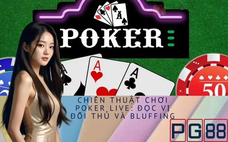 Chiến Thuật Chơi Poker Live: Đọc Vị Đối Thủ và Bluffing