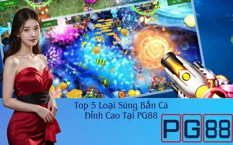 Top 5 Loại Súng Bắn Cá Đỉnh Cao Tại PG88