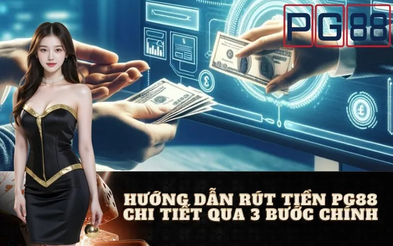 Hướng Dẫn Rút Tiền PG88 Chi Tiết Qua 3 Bước Chính