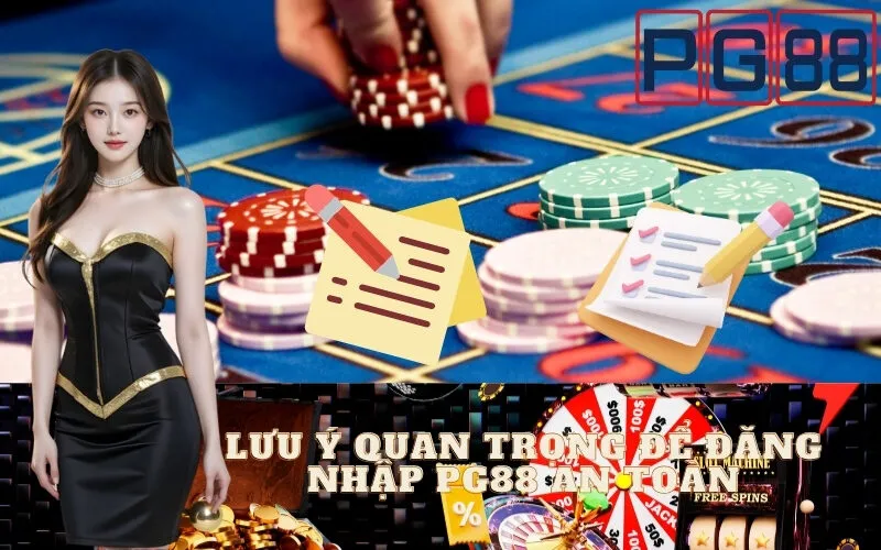 Lưu Ý Quan Trọng Để Đăng Nhập PG88 An Toàn